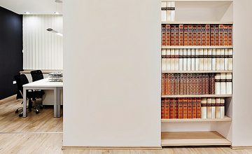 Antique Vellum Book Spines