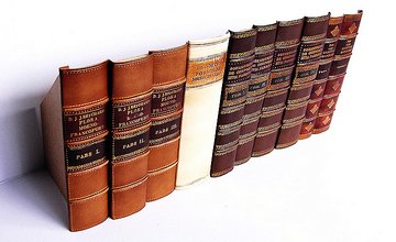 Antique Vellum Book Spines