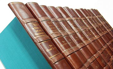 Antique Vellum Book Spines