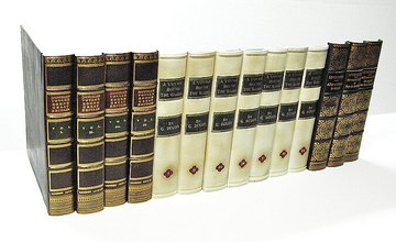 Antique Vellum Book Spines