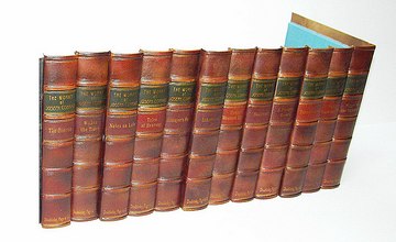 Antique Vellum Book Spines