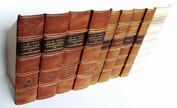 Antique Vellum Book Spines