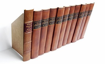 Antique Vellum Book Spines