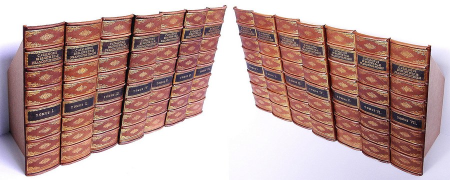 Fake Faux Book Leather Antique Spines