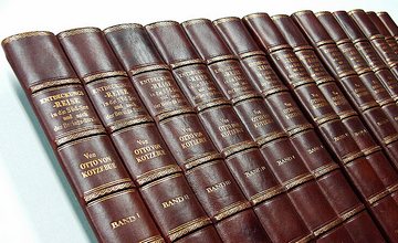 Antique Vellum Book Spines