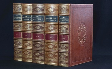 Genuine Leather Book Spines for Decorating