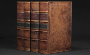 Antique Classics Leather fake Books