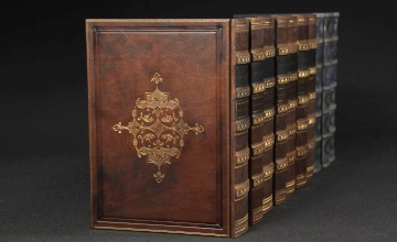 Antique Classics Leather fake Books