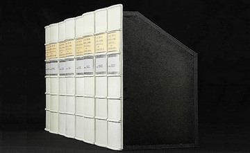 Leather Book Spines for Bookshelf