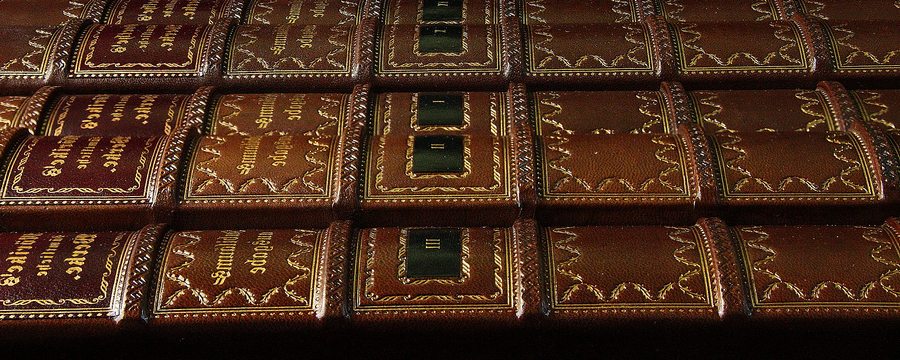 Decorative faux fake Book Set