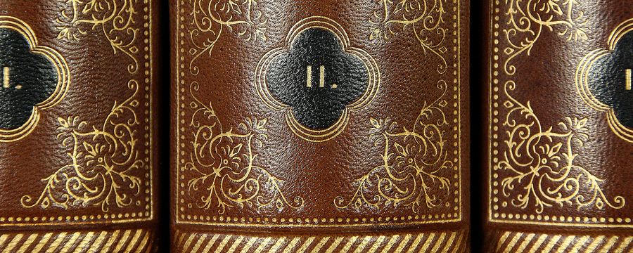 Decorative faux fake Book Set