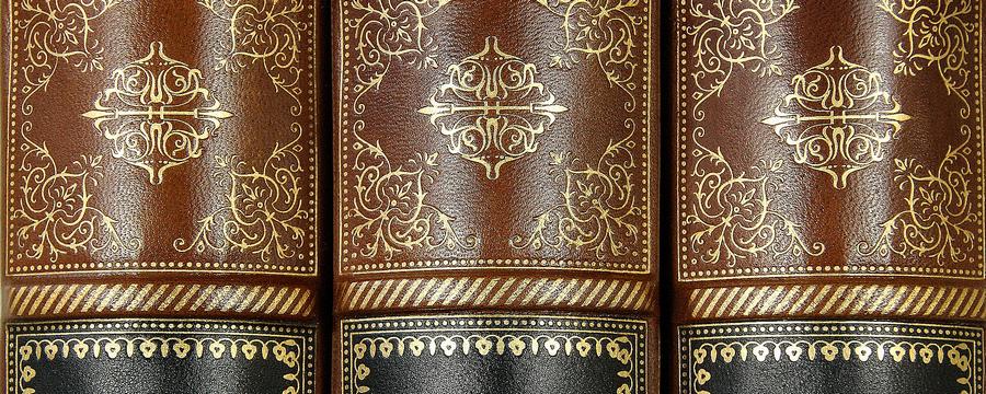 Decorative faux fake Book Set