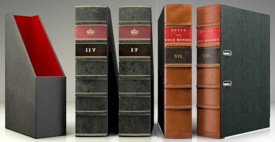 Leather order binders lever arch A4