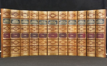 Antique Vellum Book Spines