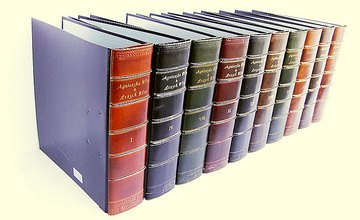 Antique Vellum Book Spines