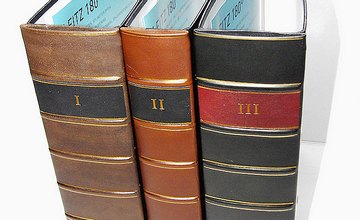 Ring Binders Leather Holders