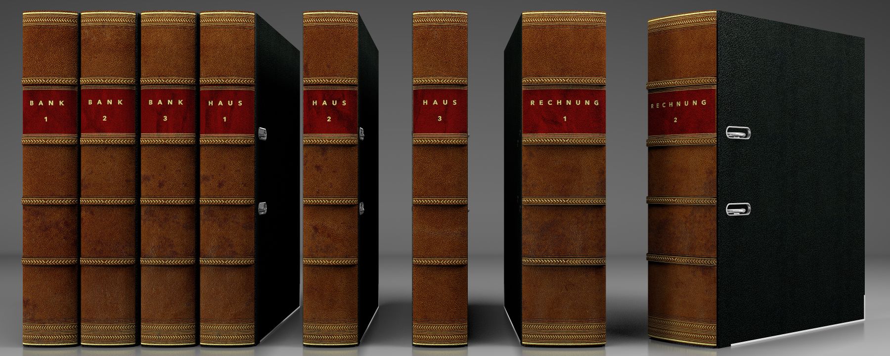 Leather Ring Binders