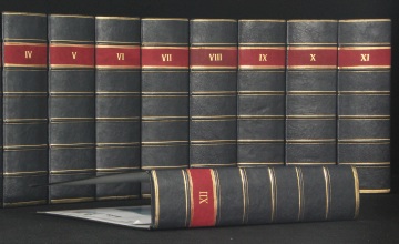 Antique Vellum Book Spines