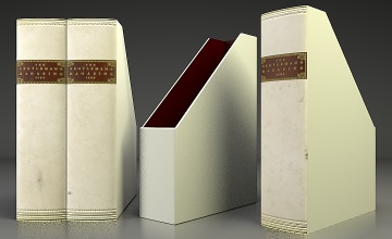 Genuine Leather Personalised Magazine Files