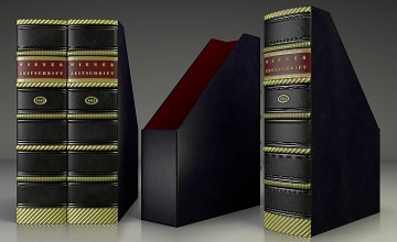 Genuine Leather Personalised Magazine Holders