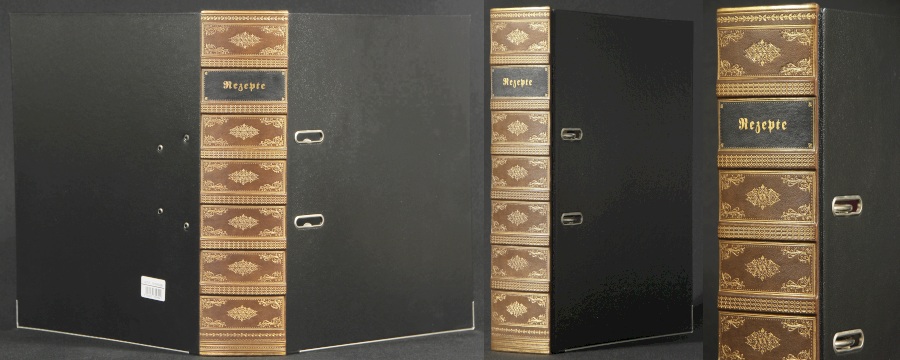 Genuine Leather Ring Binders