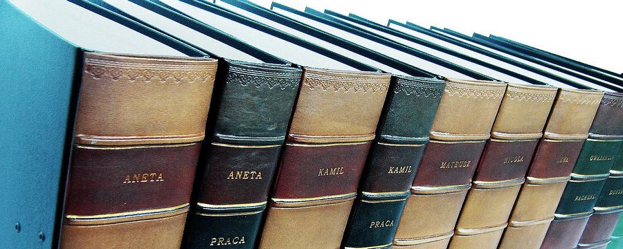 Genuine Leather Ring Binders