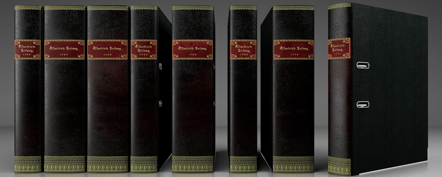 Genuine Leather Ring Binders