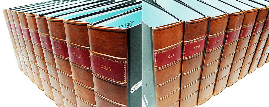 Genuine Leather Ring Binders