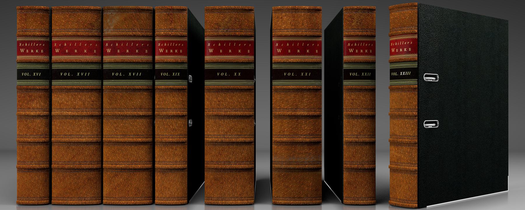 Genuine Leather Ring Binders