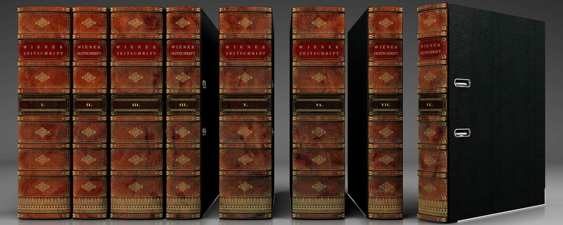 Genuine Leather Ring Binders