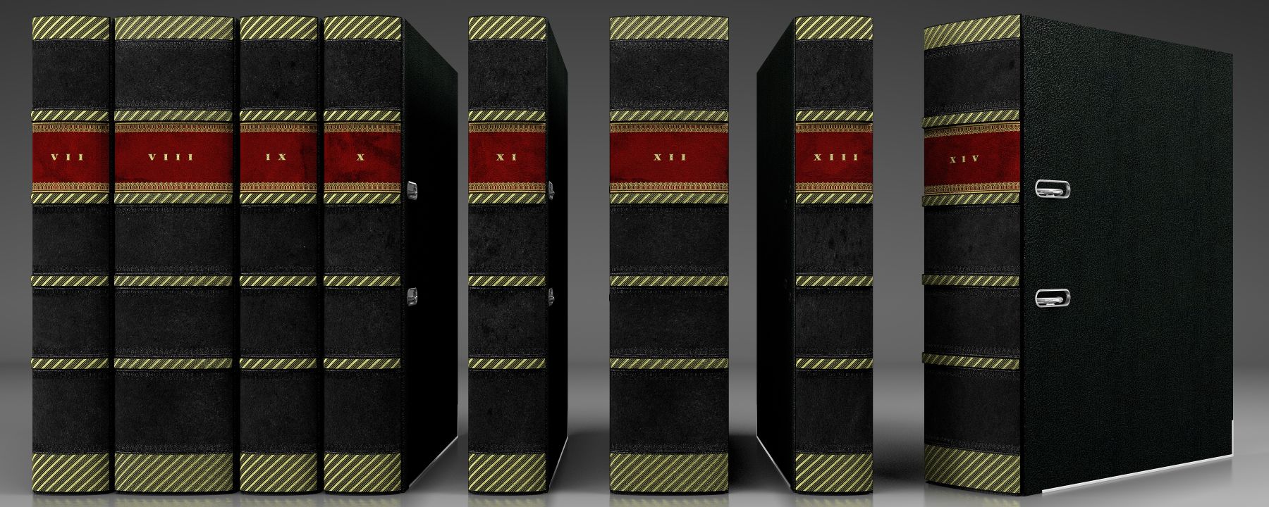 Genuine Leather Ring Binders