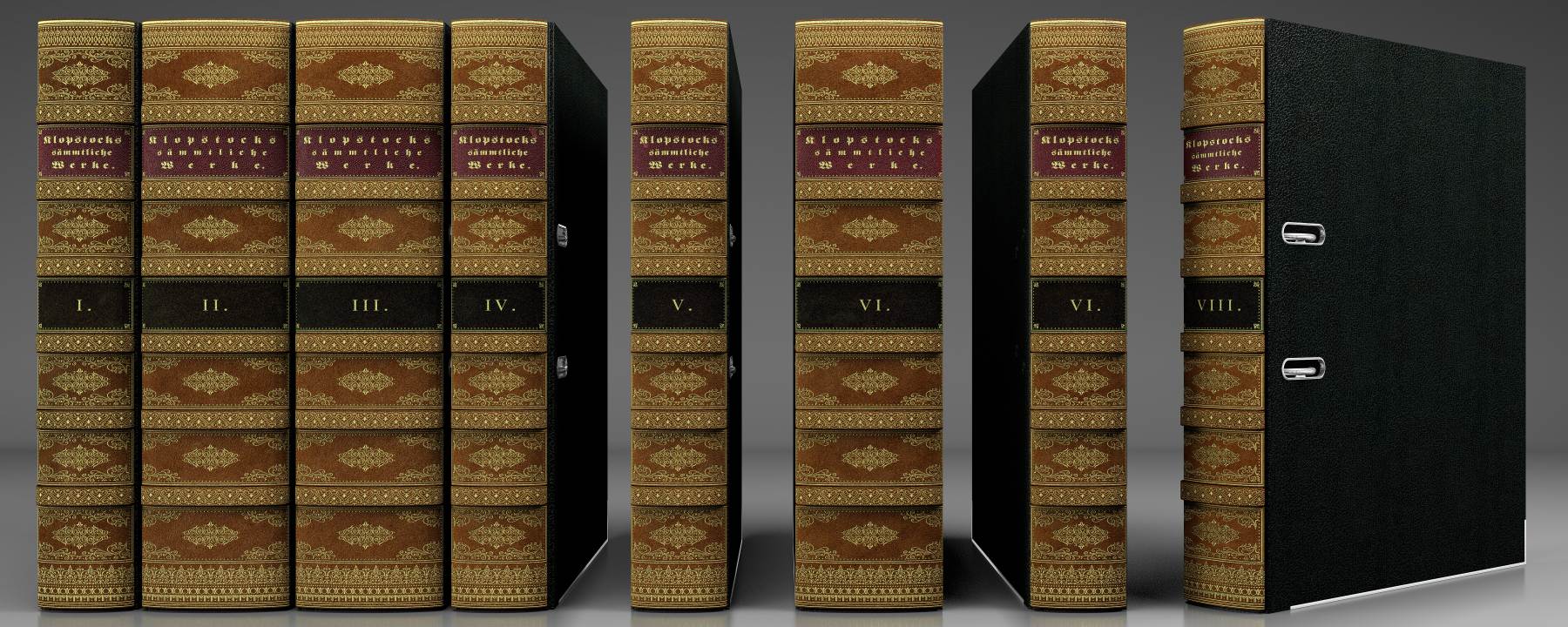 Genuine Leather Ring Binders