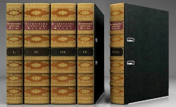 Genuine Leather Personalised Magazine Files