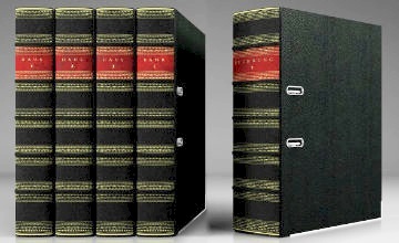 Genuine Leather Personalised Magazine Files