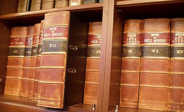 Antique Vellum Book Spines