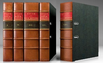 Genuine Leather Personalised Magazine Files