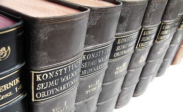 Antique Vellum Book Spines