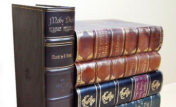 Antique Vellum Book Spines